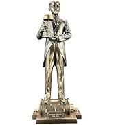57 SPECIAL REPLICAS Bronze Gifts Statue NIKOLA TESLA HOLDING TOWER MODEL Decor Statue for Women Gifts for Men Sculpture Home Decor : Amazon.co.uk: Home & Kitchen