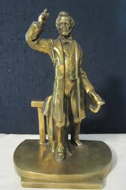 Abraham Lincoln Brass Statue at Gettysburg by PMC | #1816134135