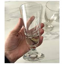 8 Authentic French Vintage Absinthe Glasses. For Sale at Ruby Lane