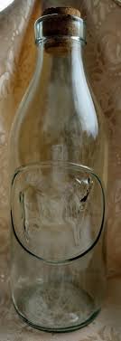 Vintage Glass Milk Bottle, 'absolute Pure Milk', Vetreria Etrusca, Made in Italy, 1960s-1970s - Etsy