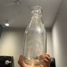 Antique Rare White Ice Cream Co Wilmington NC Milk Bottle Carolina Early Slug | eBay