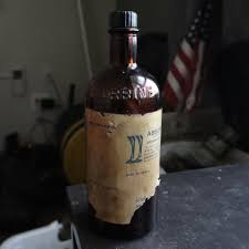 Vintage Veterinary Liniment Absorbine Bottle Labeled ...