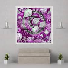 DIGITAL PAPER Watercolor Seashells Series 2 | Seamless Designs | Twelve Colorful Patterns | Tile Patterns | Instant Download - Etsy UK