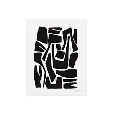 Elongated II | Block Print – The Collective Shop