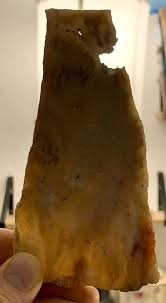 Light Yellow Moss Agate Slab From My Grandpa's Collection ...