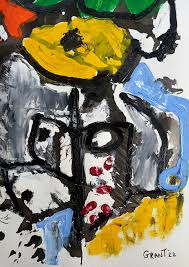 Contemporary Figurative Abstract Original Oil Painting by ...