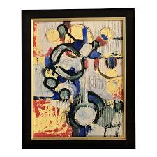 Contemporary Original Stephen Heigh Abstract Painting “Let ...