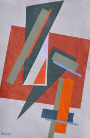 Composition n°1234 by Marcel Baugier | Buy Art Online | Rise Art