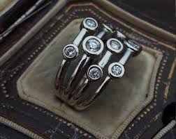 14k Gold Diamond Wedding Engagement Ring Exclusive One of A ...