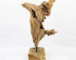 Teak Wood Sculpture SPM020 - Etsy