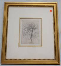 Sold at Auction: Mortimer Menpes, MORTIMER LUDDINGTON MENPES (1855-1938) ETCHING