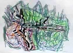 Jean-paul Riopelle Sans Titre Stretched Canvas Painting / Canvas Art for sale - paintingandframe.com