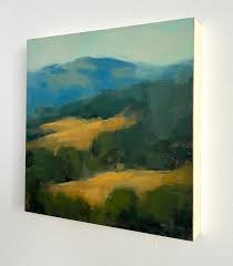 Christina Kent - Small Bay Area landscape original oil ...