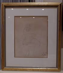HAL AMBRO WALT DISNEY STUDIOS ANIMATOR 1940 SIGNED ANIMATION DRAWING | eBay