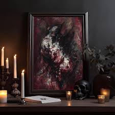 Gore Art Painting - Etsy Sweden