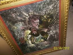 VINTAGE ORIGINAL ABSTRACT O/C BY LEWIS VAN DERCAR "WARLOCK" MIAMI'S ANDY WARHOL | #430369602