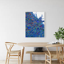 My Tangled Growth | Abstract Oil Painting Print | Nicole McNamara Art