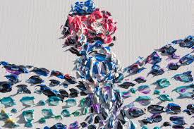 Dragonfly 48",abstract Dragonfly Acrylic Painting,original Wall Art,thick Layers,painting for Office,dragonfly by Anatoli Voznarski - Etsy