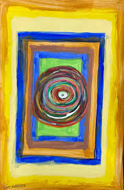 Looking Through The Energy Doorway (unframed) Painting by ...