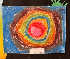 Inspired by artist Wassily Kandinsky's "Color Study. Squares ...
