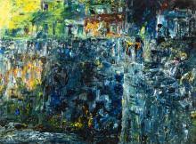 Sold at Auction: Jack Butler Yeats, Jack Butler Yeats RHA (1871 – 1957) The Water Steps (1947) Oil on canvas, 45.7 x 60.9cm (18 x 24” ) Signed Provenance: Sold to Victor