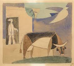 Léopold Survage | Femmes De San Giminiano (1950) | MutualArt