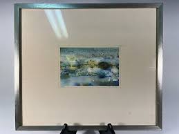 Fine American Abstract Watercolor on Paper Signed James Twitty and dated 1970 | eBay