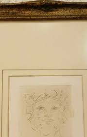 Max Papart Original Etching Art "Greek Head" 15/35 Ltd Ed Framed Matted Signed | eBay