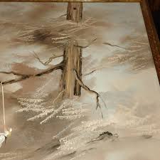 Beautiful VTG Original Oil Painting of Woman In Nature. Renowned Artist Kaiser | eBay