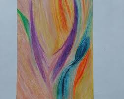 Spirit(s), an Original Oil Pastel Painting - Etsy