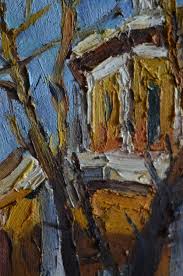 Original Landscape Oil Painting in a Frame. Vintage Style Landscape With Old Estate. Unique European Fine Art. One of a Kind Wall Art. - Etsy