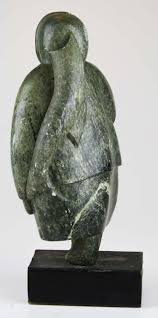 Sold at Auction: mid 20th c Inuit soapstone carving