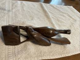 Hand Carved Wooden Birds | eBay