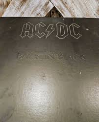 AC/DC "Back in Black" Vinyl Album! (SD33-358) Embossed Cover ...