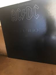 AC/DC "back in Black" Vinyl Record Album - Etsy Israel