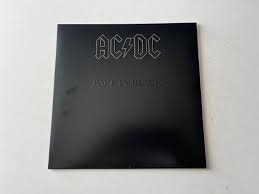 AC/DC Back in Black Vinyl Record LP - 1980 Atlantic Pressing ...