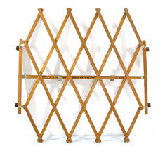 Sixties adjustable wooden vintage pet gate