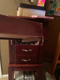 Any idea how to get this drawer back in? : r/woodworking