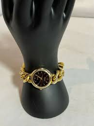 Xanadu Women's Fashion Wrist Watch Pair of 2 Watches Gold ...