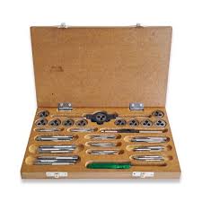 BA TAP AND DIE SET 0 - 10 BA TAP WRENCH DIE STOCK SIZES TAP ...