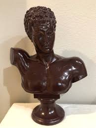 Classical Hermes Plaster Cast Bust H. Sanini — Lady Lore