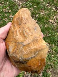 Beautiful Orange French Lower Paleolithic Acheulean Biface From the River Banks of Loire - Etsy Israel