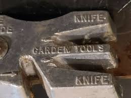 Vintage Handheld Metal Knife-Scissors-Shears-Garden Tool Sharpener Made in USA | eBay