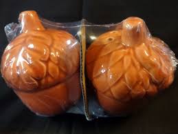 Acorn, Salt And Pepper Shakers, Thanksgiving | eBay