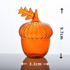 flameer Glass Flower Vase Decorative Statue Plant Pot Flower ...