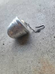 Vintage Tea Spice Leaf Infusers Metal Heart Acorn | eBay