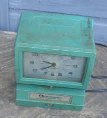 Vintage Electric Time Clock Aeroprint Time Recorder | eBay