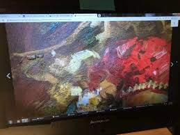 Original Vintage Oil Painting on Canvas " Circus Clown " Signed.Double Framed | eBay