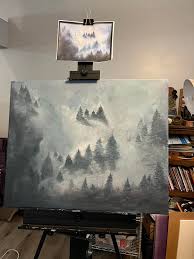 Painting Van Gogh's Starry Night on Zoom