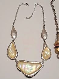 Necklaces. turquoise fringe, Avon gold tone, Casual corner, painted ceramic bead | eBay